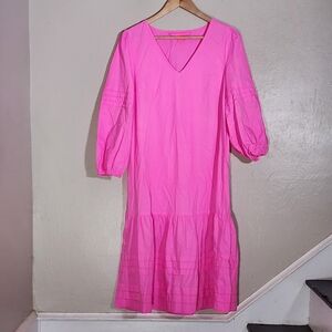 Lilly Pulitzer Pink V-Neck Dress